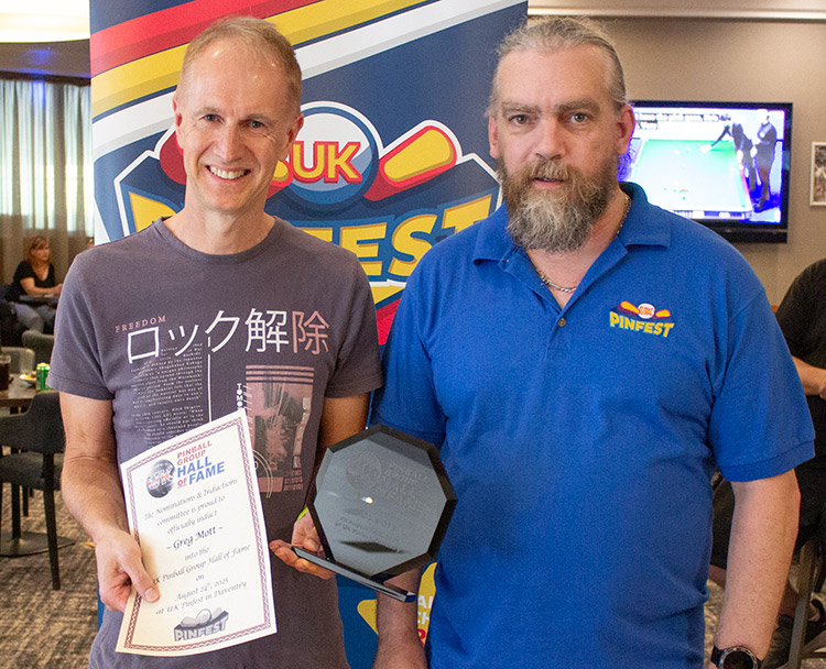 2025 inductee, Greg Mott